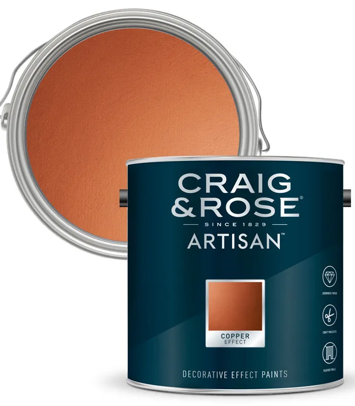 Craig and Rose Artisan Copper Effect Paints