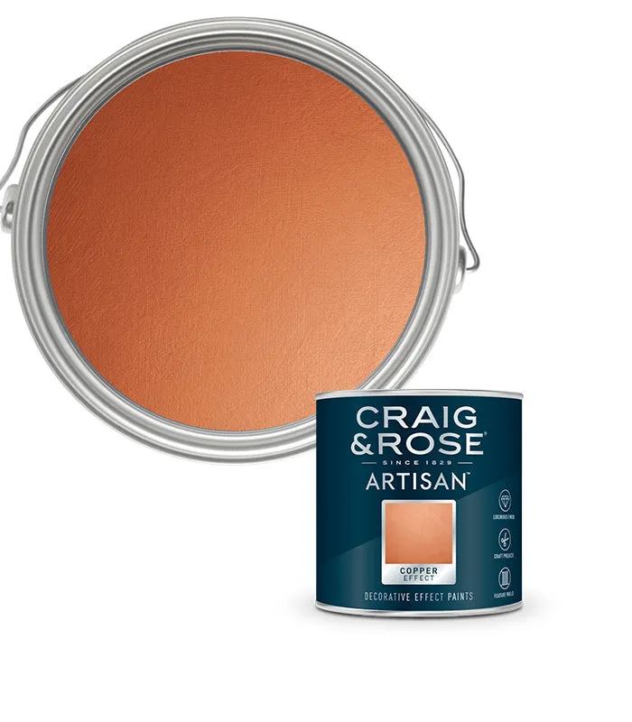 Craig and Rose Artisan Copper Effect Paints