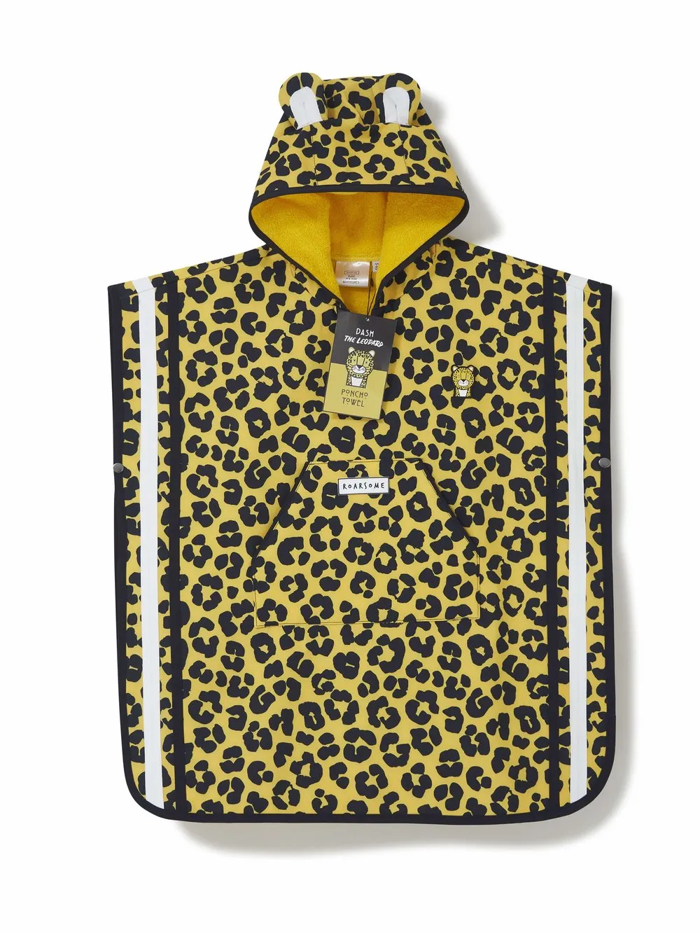 Dash the Leopard - Kids Poncho Towel