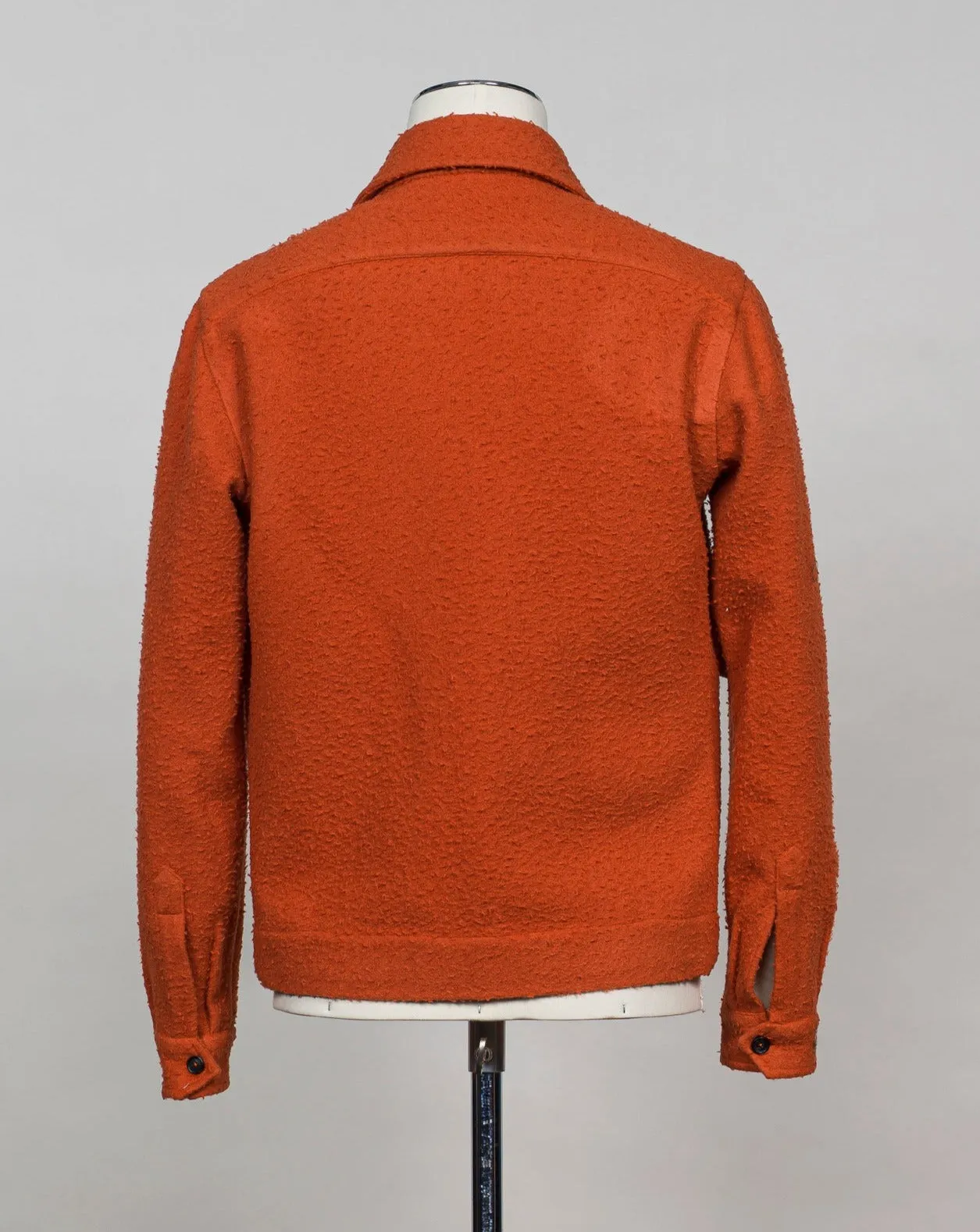 De Petrillo Casentino Wool Bomber / Orange