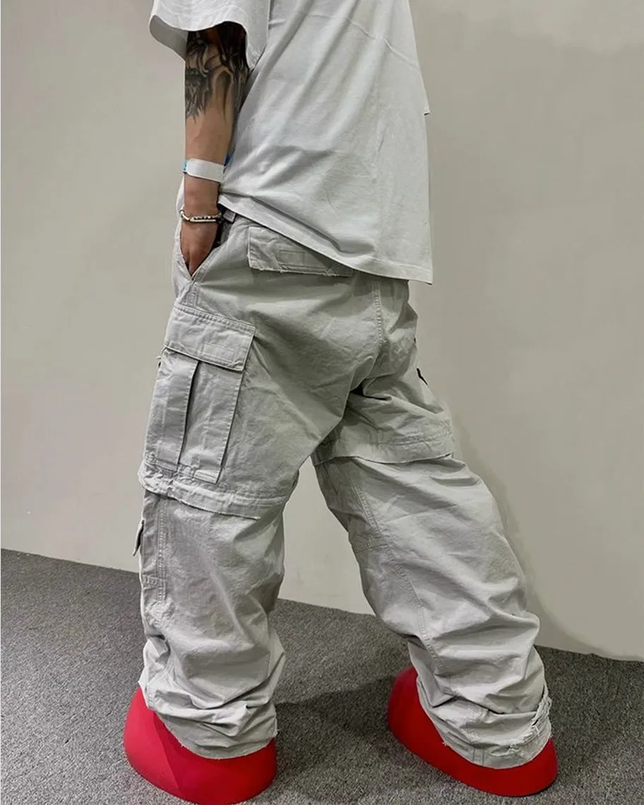 Detachable Pocket Cargo Pants