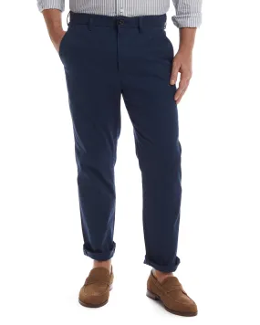 Flat Front 'Fordham' Easy-Cary Chino Twill Pant with Magnetic Closures - Navy