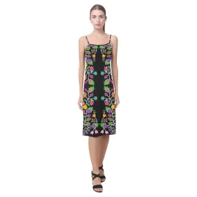 Floral Beadwork Alcestis Slip Dress