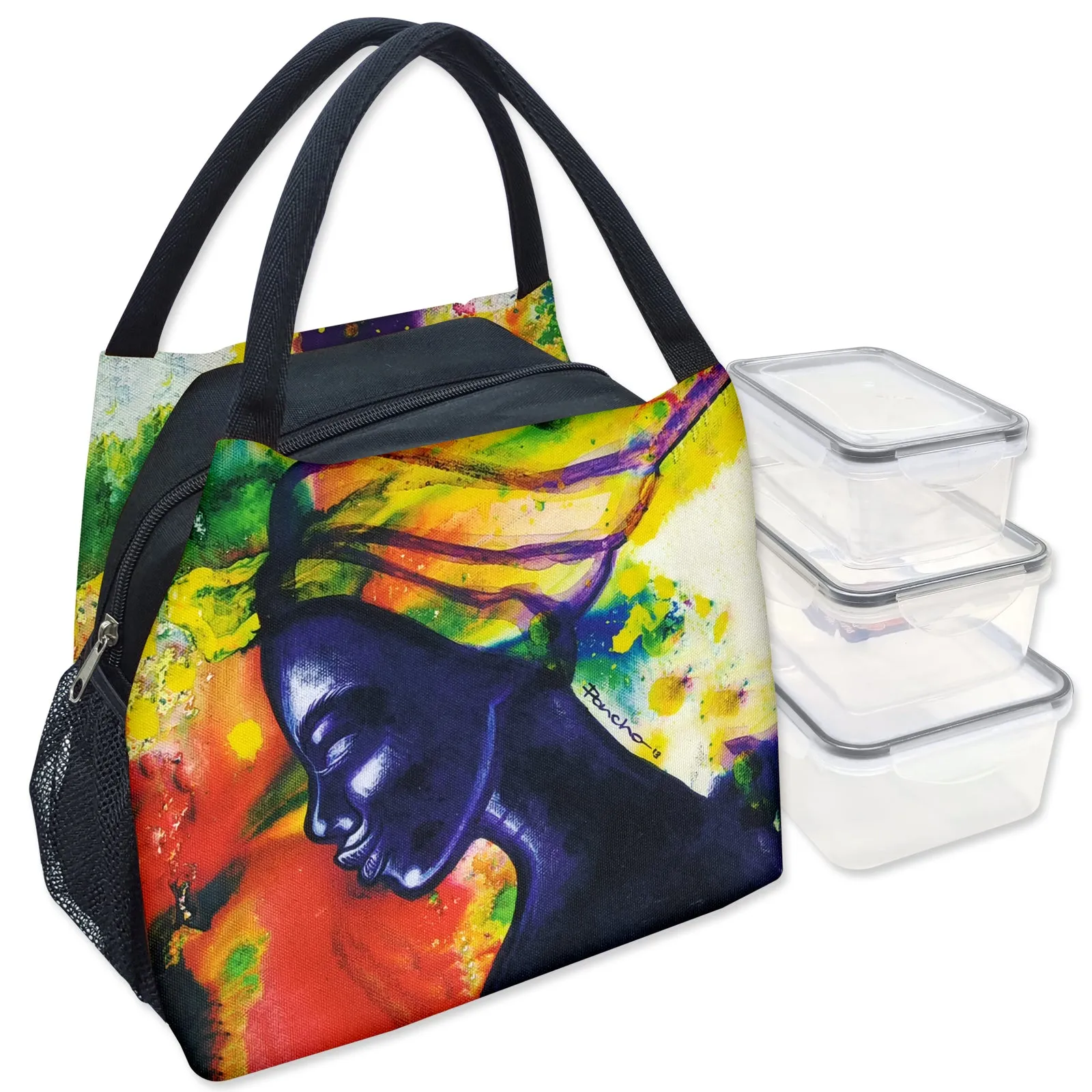 HER RAINBOW HALO II LUNCH BAG SET WITH BOX CONTAINERS