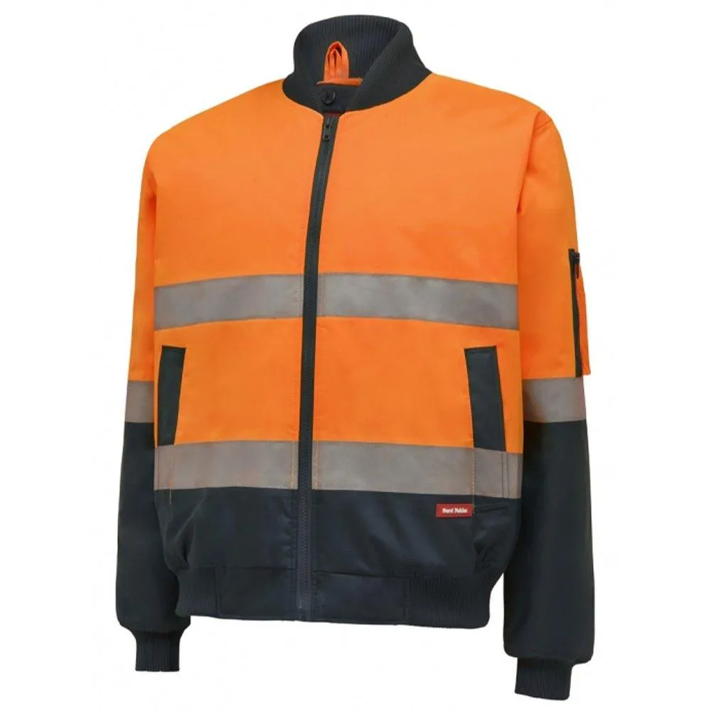 Hi Vis 2Tone Taped Bomber Jacket