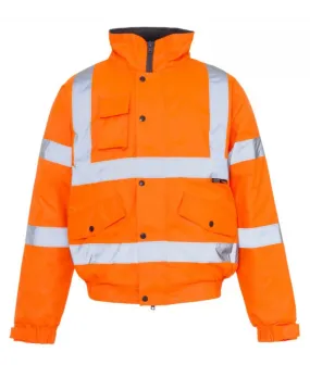 Hi Vis Orange Storm Bomber Jacket