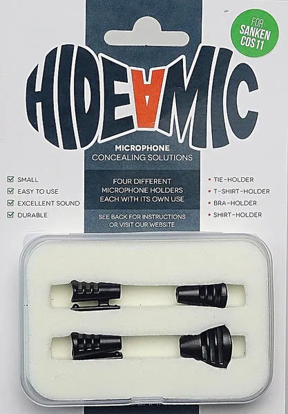 Hide-A-Mic COS11 Set (4 different holders)