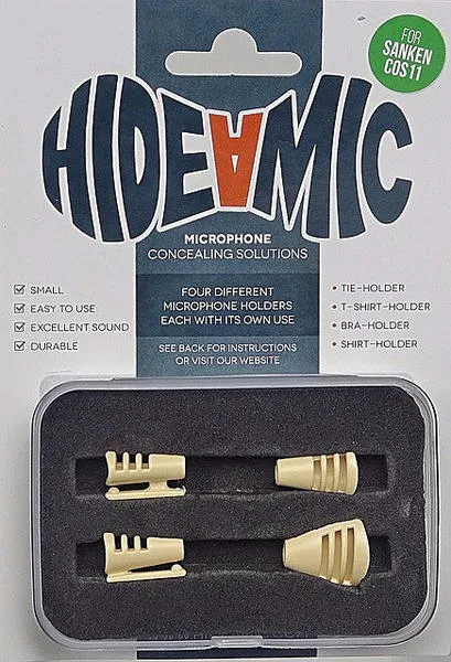 Hide-A-Mic COS11 Set (4 different holders)