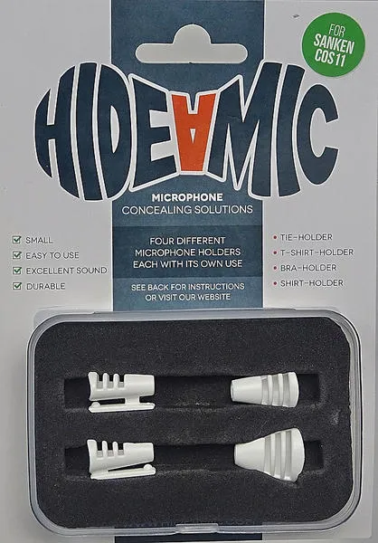 Hide-A-Mic COS11 Set (4 different holders)