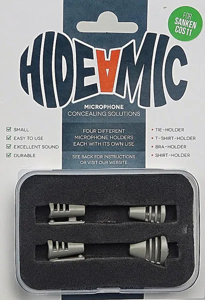 Hide-A-Mic COS11 Set (4 different holders)