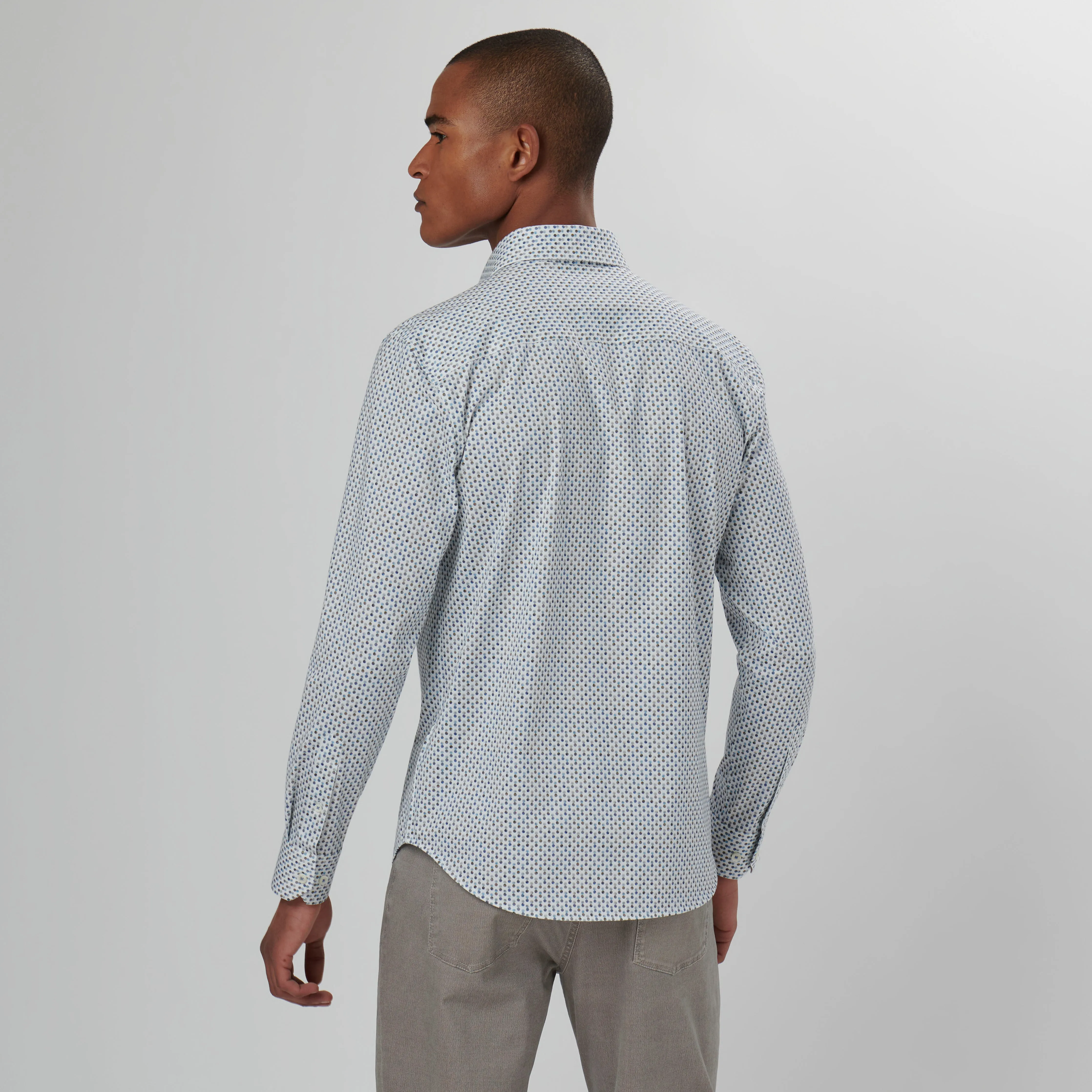 James Double Dot Print OoohCotton Shirt