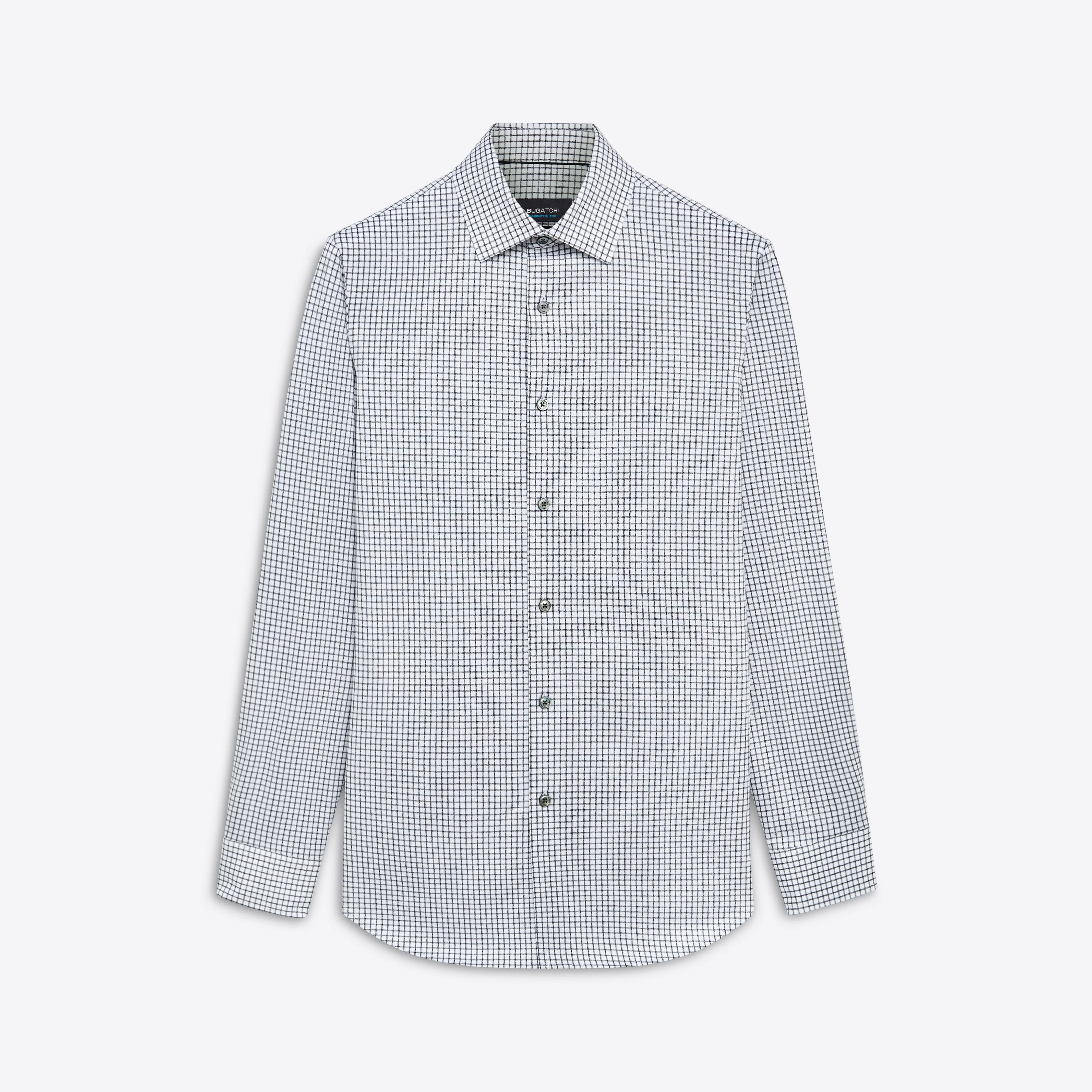 JAMES Graph Check OoohCotton Twill Shirt