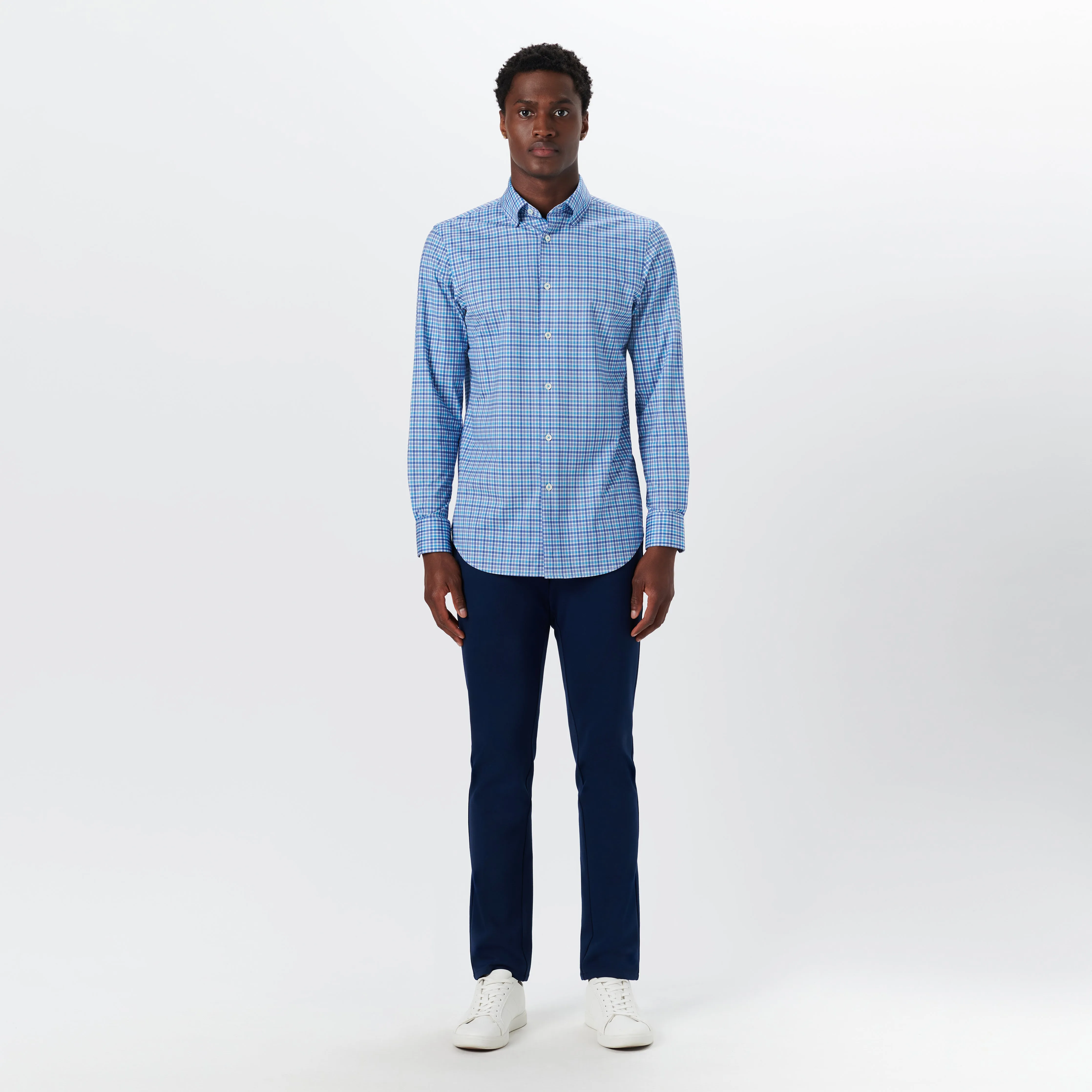 JAMES Mini Plaid Check OoohCotton Shirt