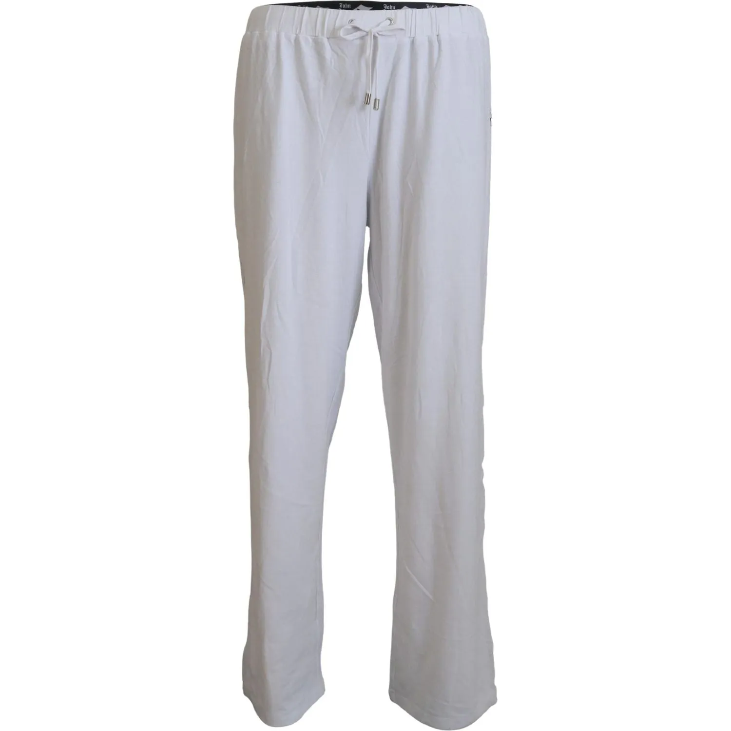 John Galliano Elegant Wide Leg Cotton Pants