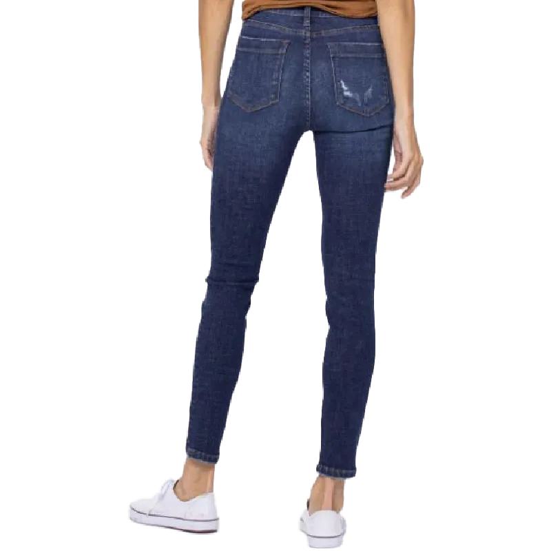 Judy Blue Women's High Rise Distressed Bootcut Jeans