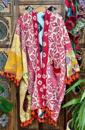 KANTHA GODDESS KIMONO | COAT (657OF)