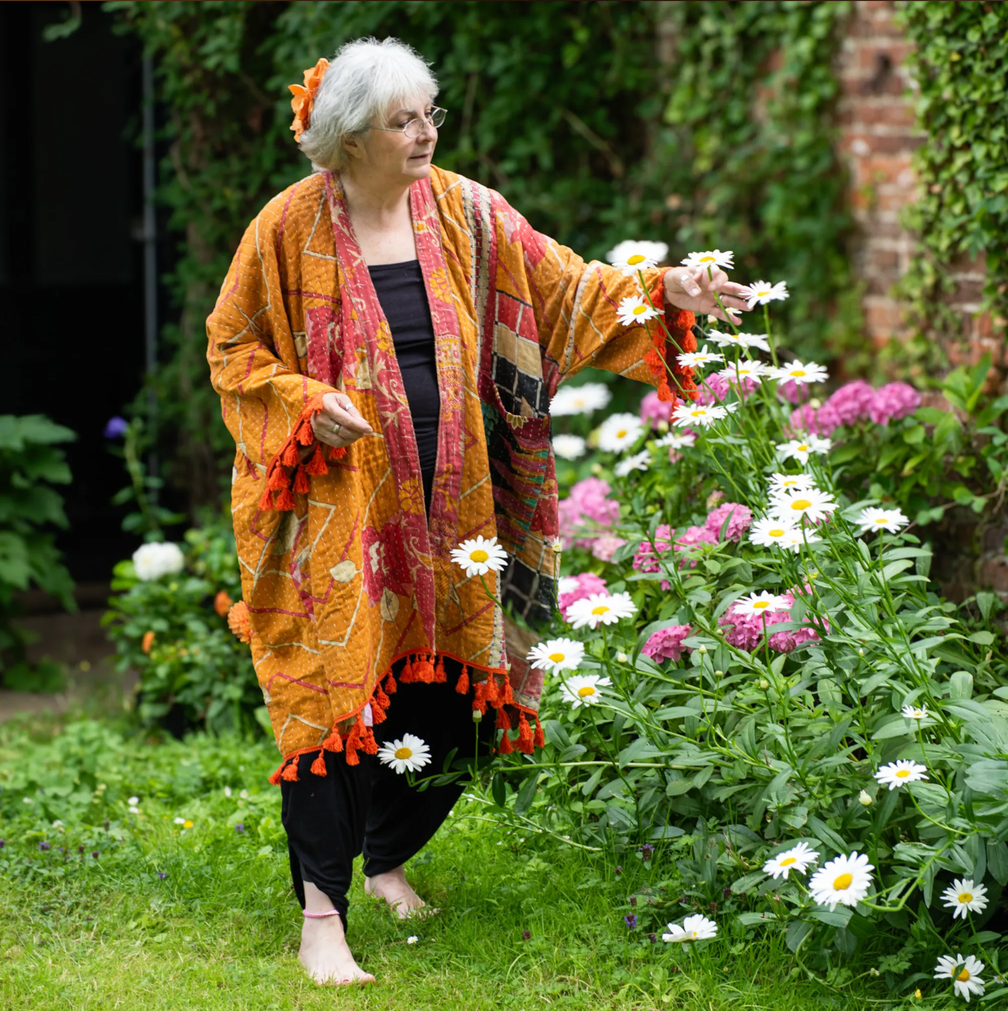 KANTHA GODDESS KIMONO | COAT (657OF)