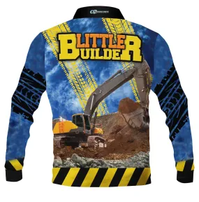 Kids Little Builder Fishing Shirt - Quick Dry & UV Rated