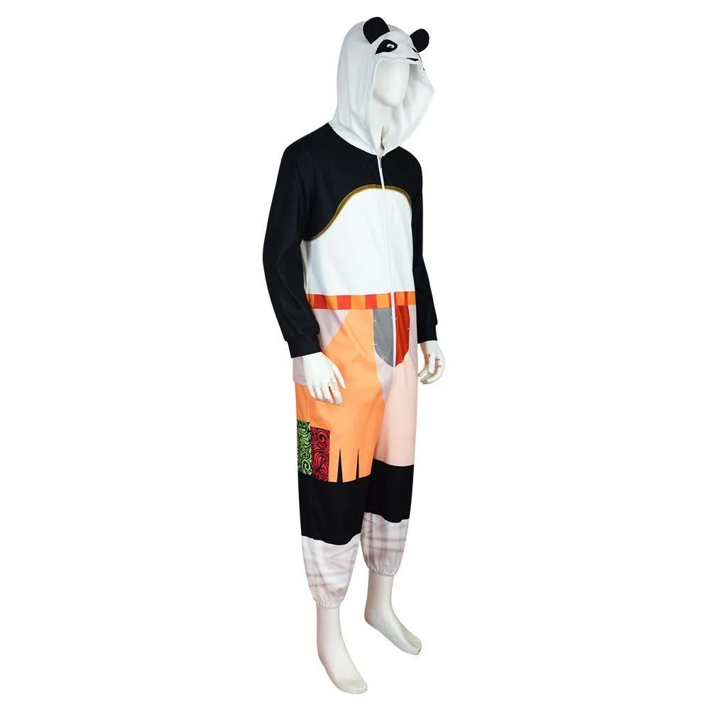 Kung Fu Panda 4 Po Adult Cosplay Costume Outfits Halloween Carnival Suit