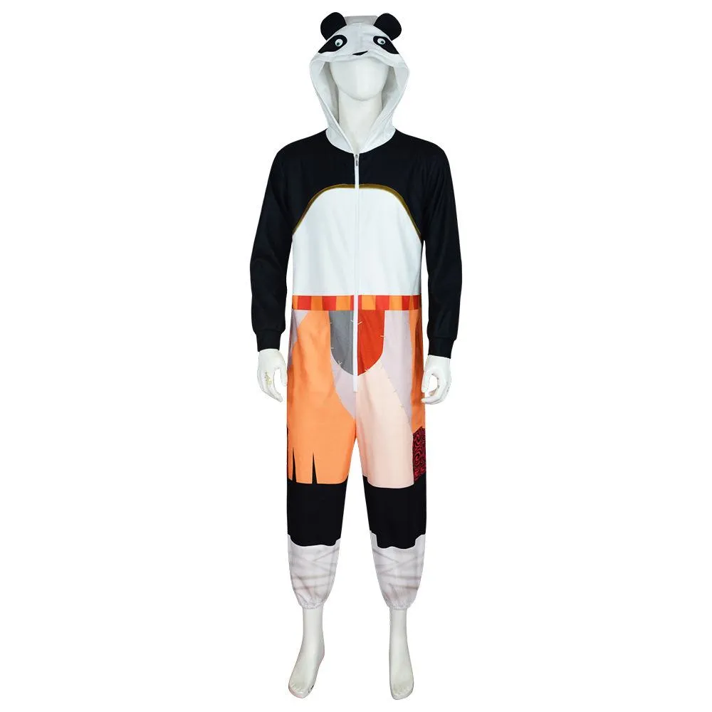 Kung Fu Panda 4 Po Adult Cosplay Costume Outfits Halloween Carnival Suit