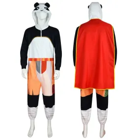 Kung Fu Panda 4 Po Adult Cosplay Costume Outfits Halloween Carnival Suit