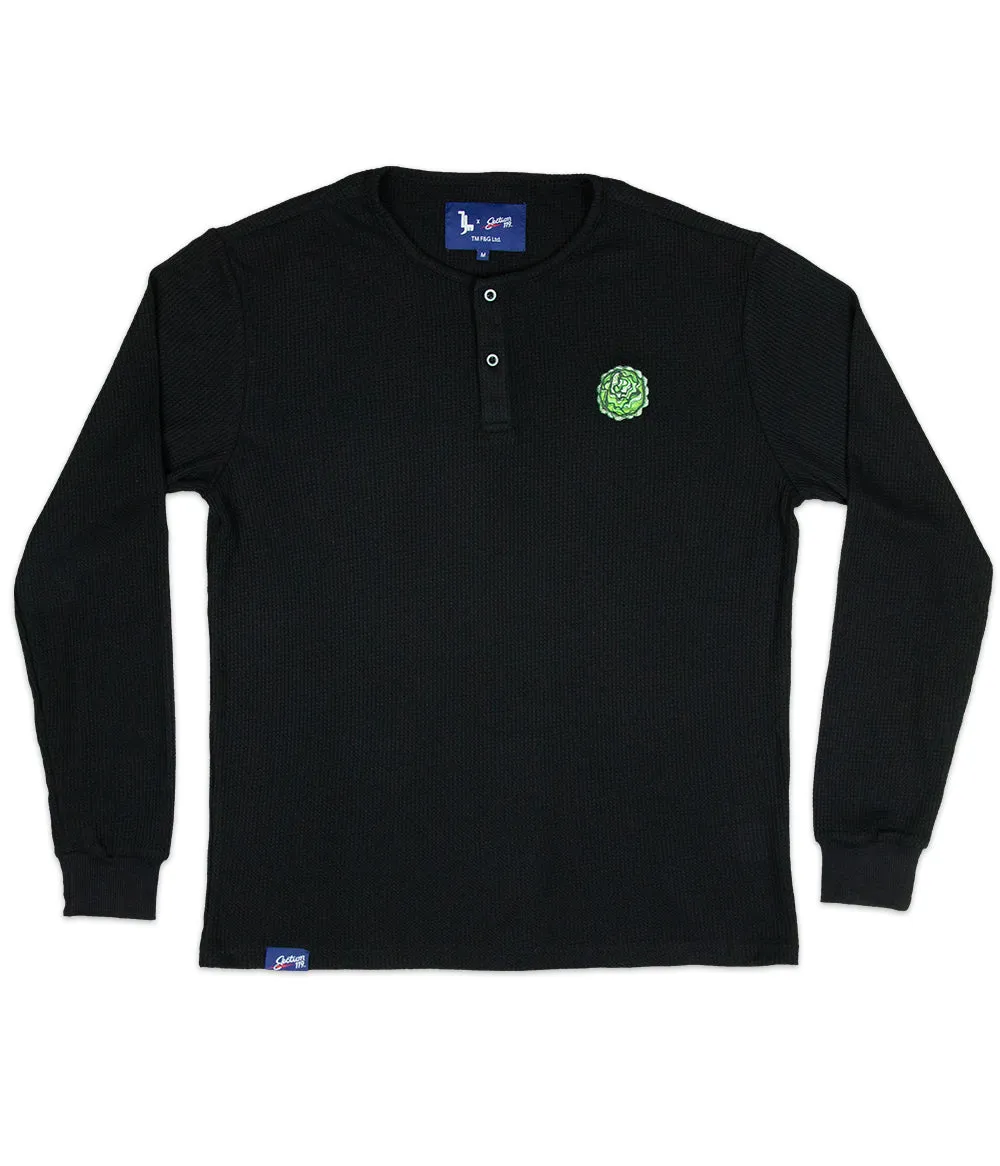 Lettuce x Section 119 Head Long Sleeve Thermal Henley