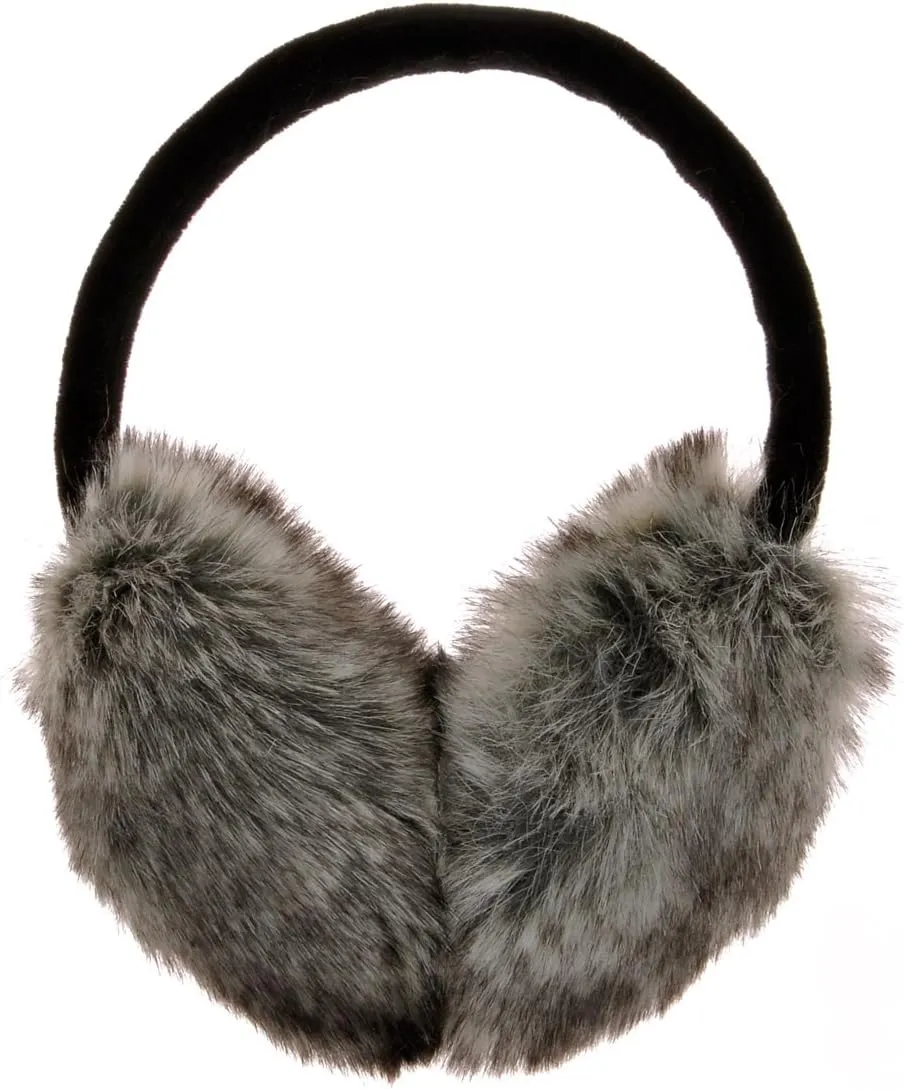 Light Blue Soft & Comfy Faux Fur Winter Style Ear Muffs