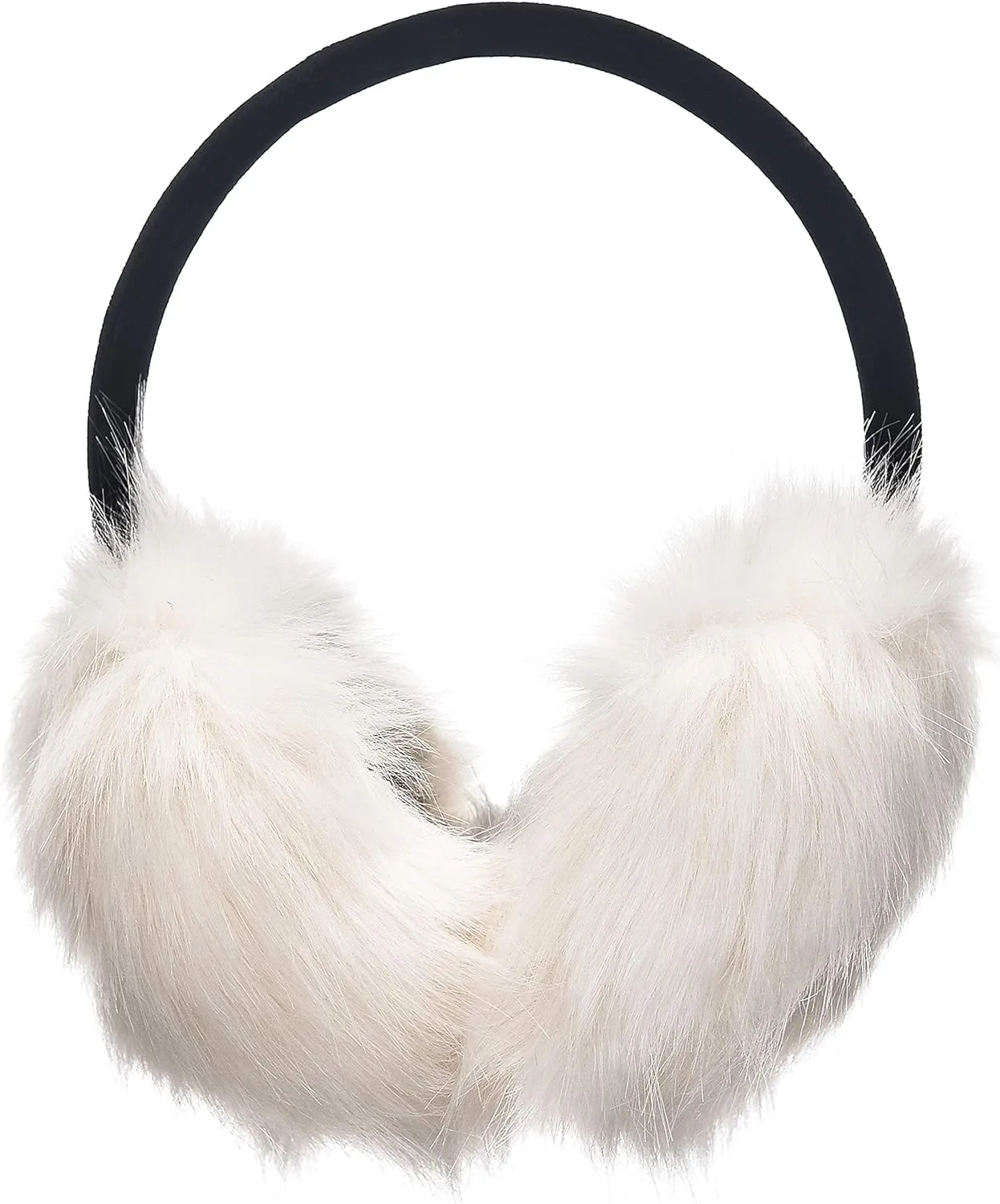 Light Blue Soft & Comfy Faux Fur Winter Style Ear Muffs