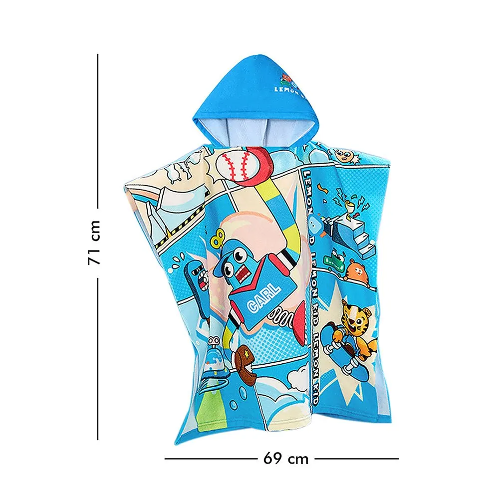 Little Surprise Box Hooded Swim Poncho/ Bath Towel/ swim coverup for Kids