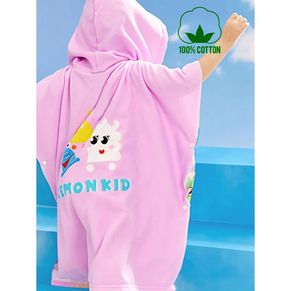 Little Surprise Box Hooded Swim Poncho/ Bath Towel/ swim coverup for Kids