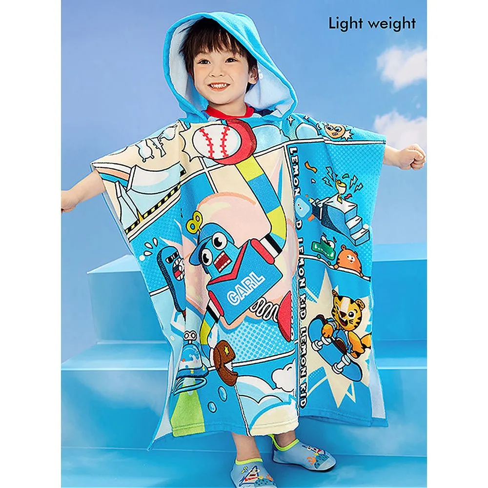 Little Surprise Box Hooded Swim Poncho/ Bath Towel/ swim coverup for Kids