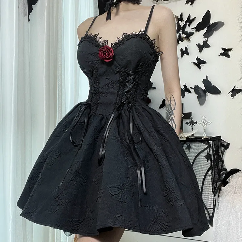 Lolita Wicked Rose Slip Dress