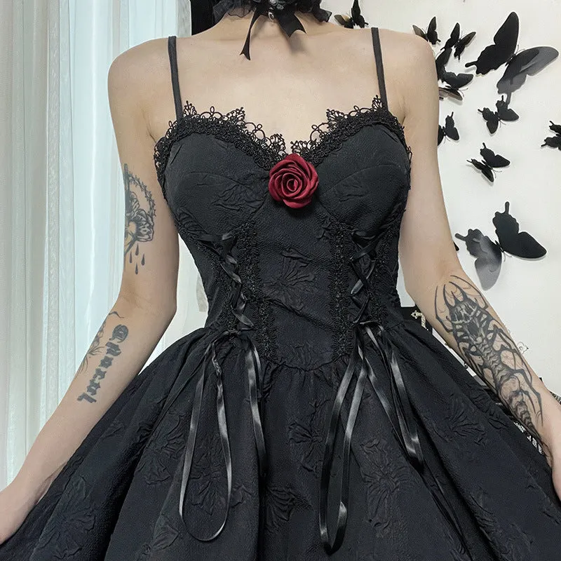 Lolita Wicked Rose Slip Dress