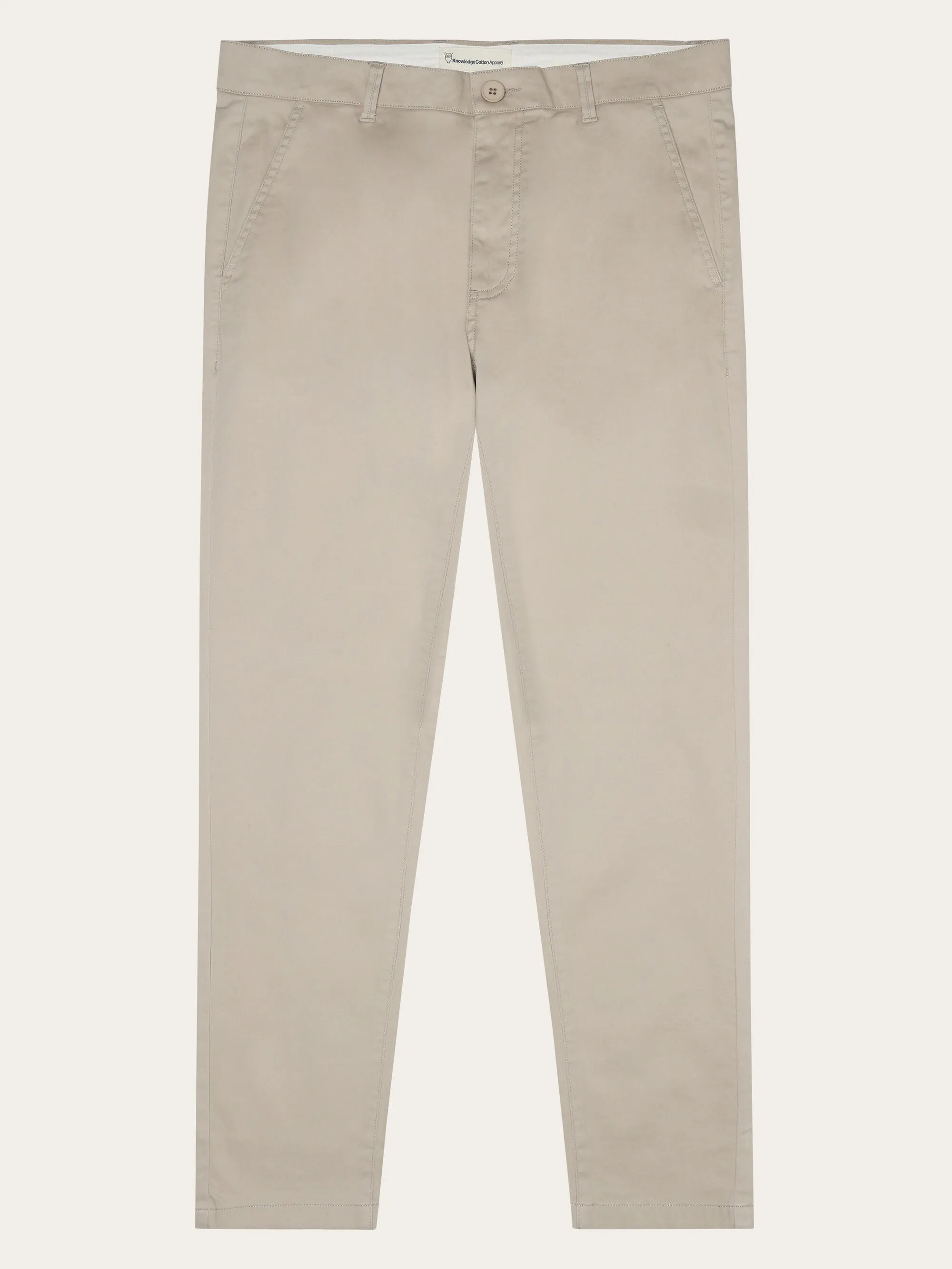 LUCA slim twill chino pants - Light feather gray