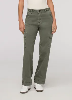 LuxTwill High Rise Cargo Pant