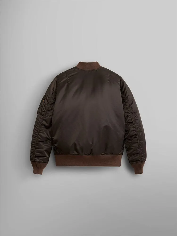 MA-1 BOMBER JACKET W - CHOCOLATE