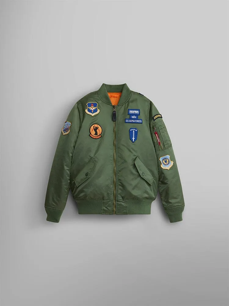 MA-1 SQUADRON BOMBER JACKET Y