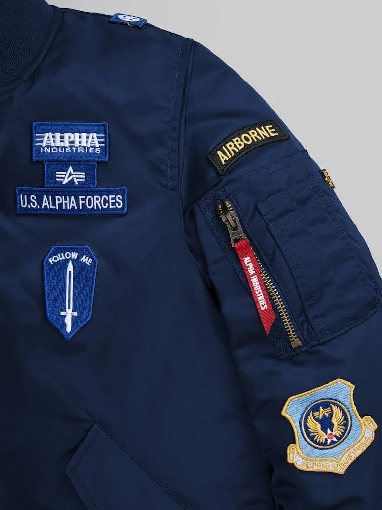 MA-1 SQUADRON BOMBER JACKET Y