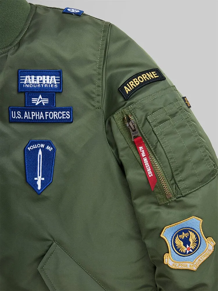 MA-1 SQUADRON BOMBER JACKET Y