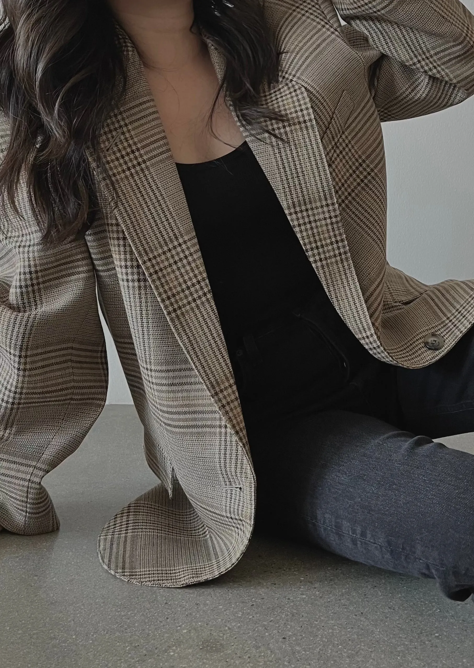 Massive One Button Blazer