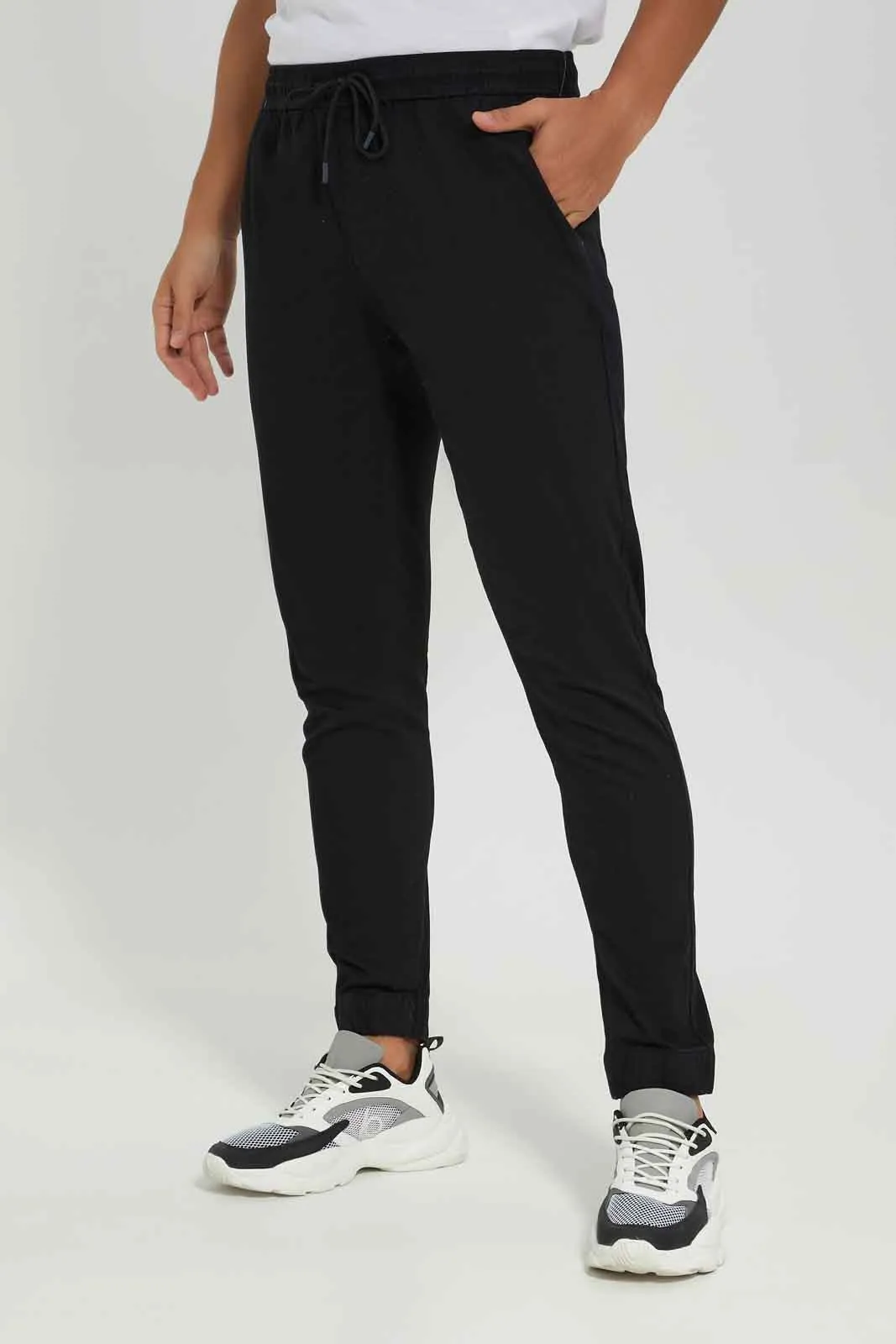 Men Black Slim Fit Jogger