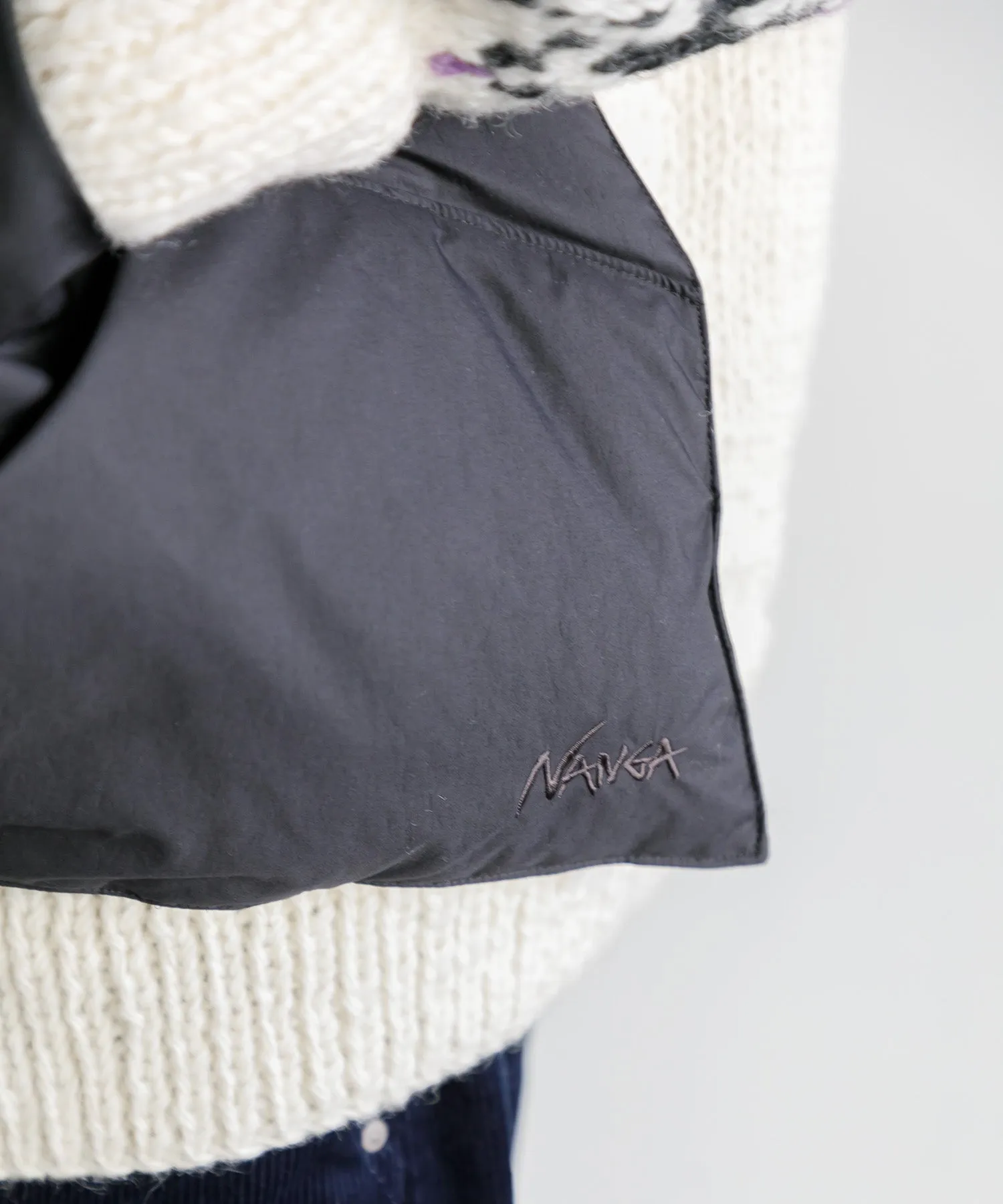 【MEN , WOMEN】NANGA DOWN PONCHO MUFFLER