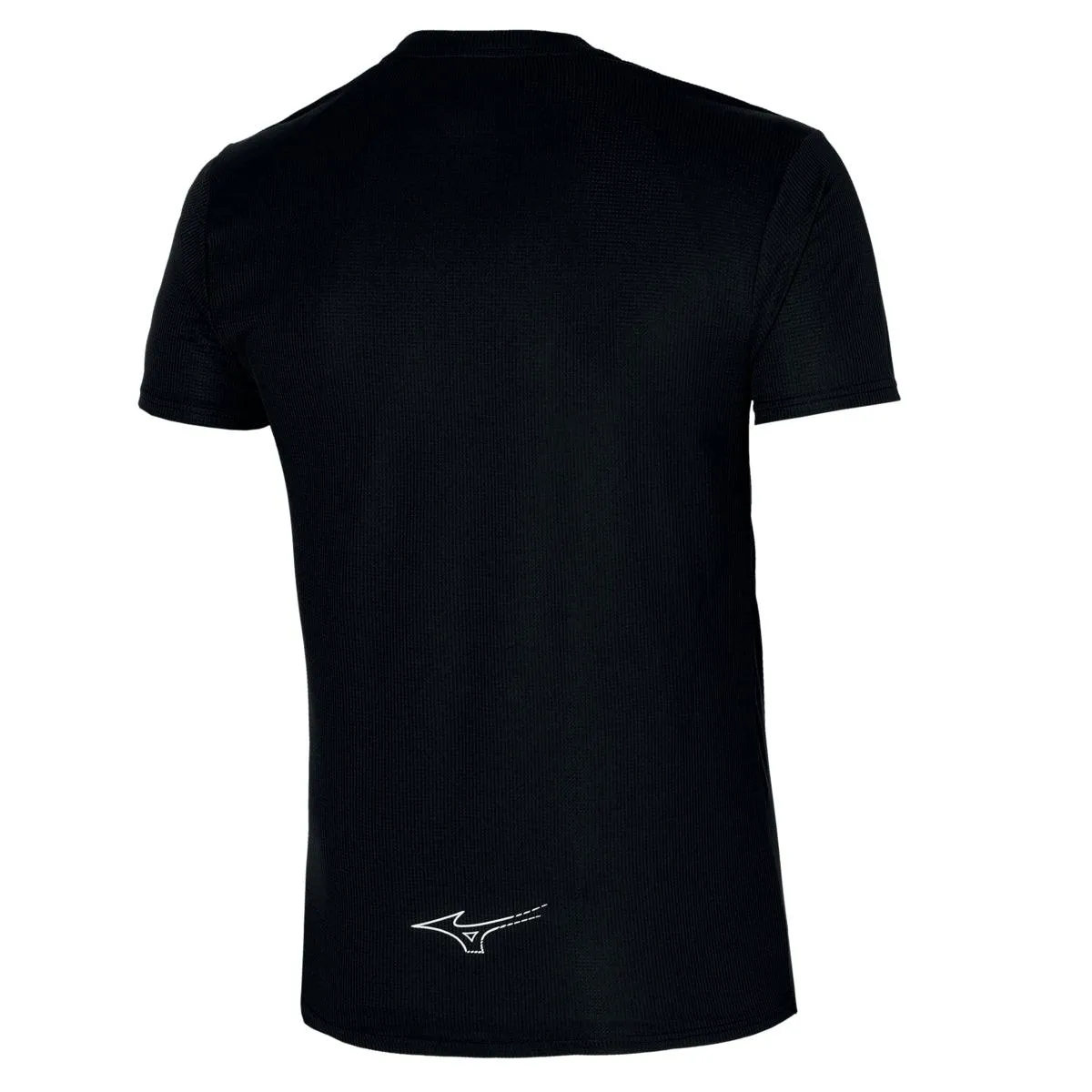 Mizuno Mens DRYAEROFLOW Gym T-Shirt -Black