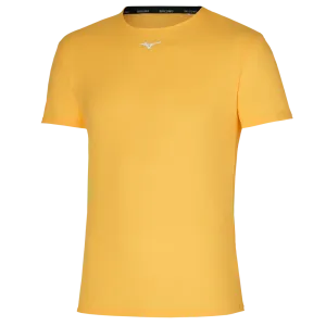 Mizuno Mens DRYAEROFLOW Gym T-shirt - Racing Yellow