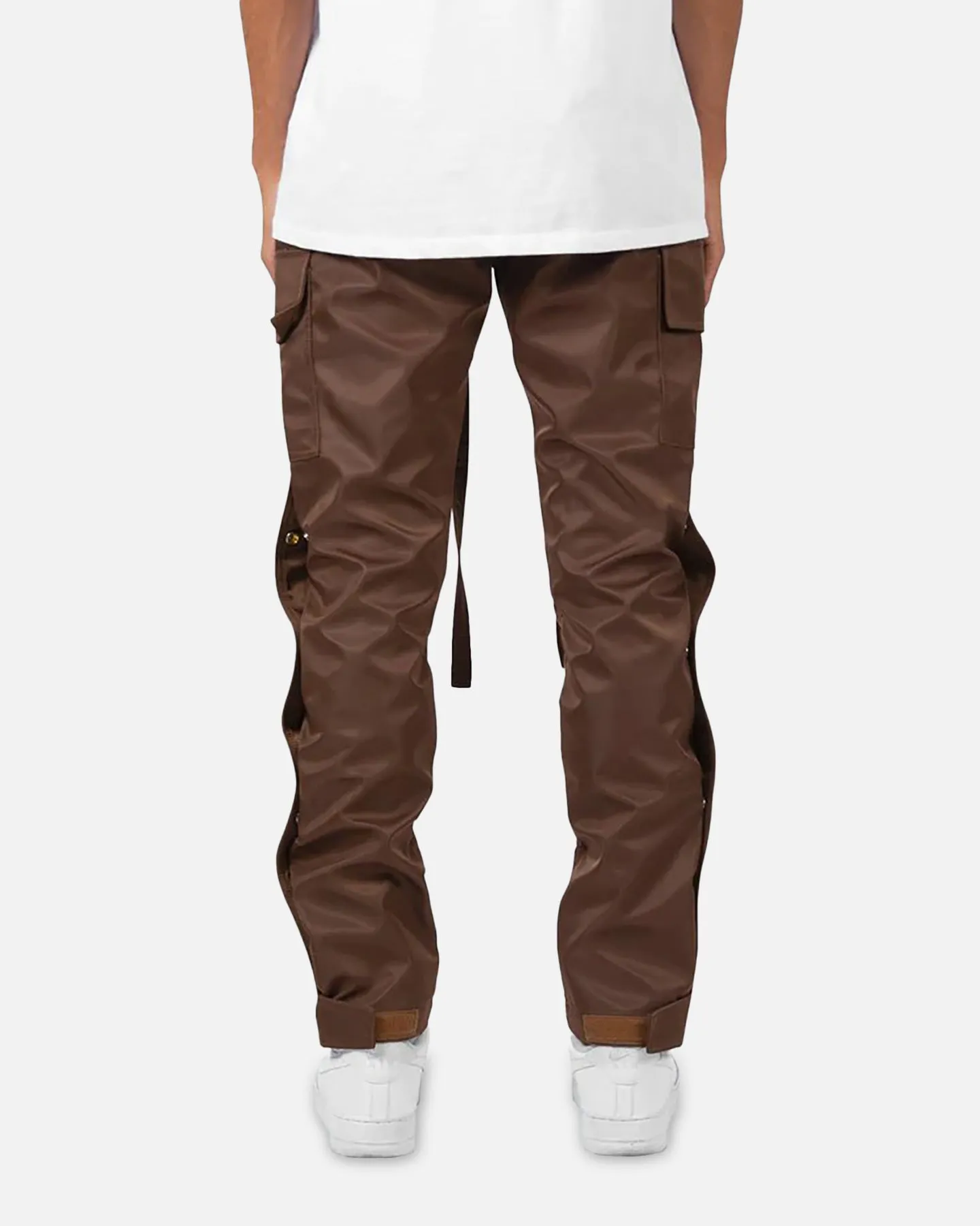 MNML Snap Zipper II Cargo Pants Brown