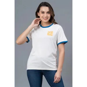 Mode by RedTape Casual Graphic Print T-Shirt for Women | Comfortable Casual T-Shirt for Women