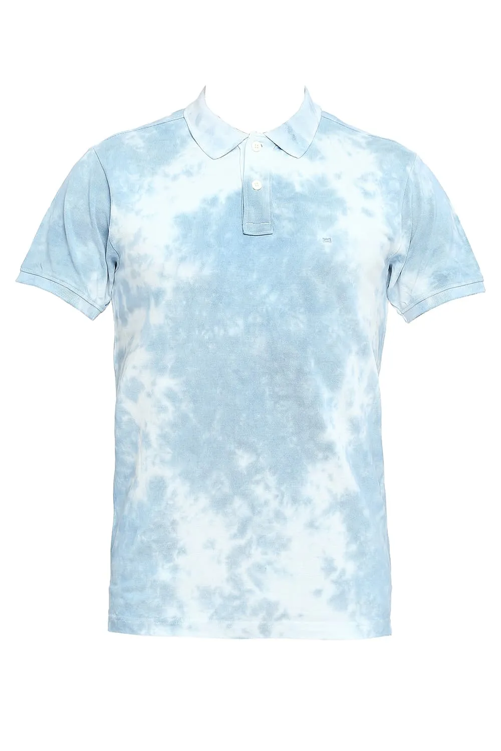 Muscle Fit Tie Dye Polo T-shirt