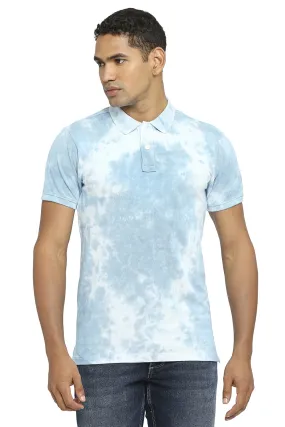 Muscle Fit Tie Dye Polo T-shirt