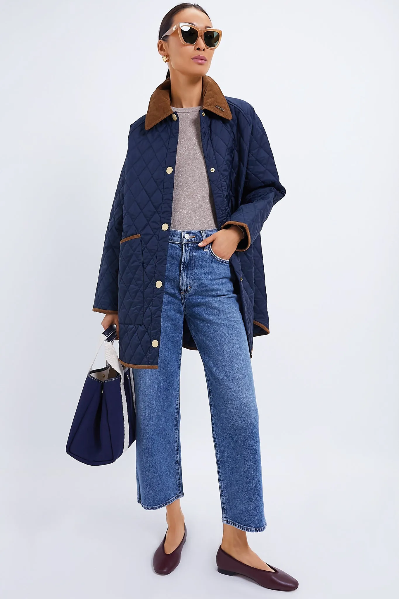 Navy 30th Anniversary Oversized Liddesdale Jacket