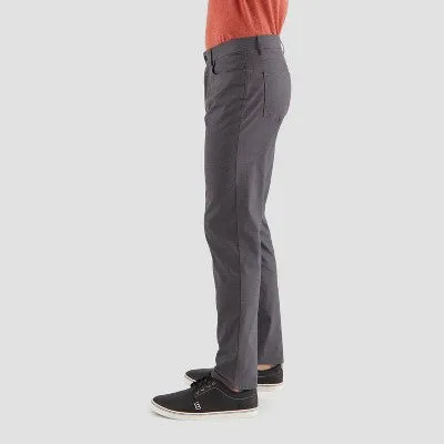 New - Haggar H26 Men's Slim Fit Skinny 5-Pocket Pants - Dark Gray 38x32